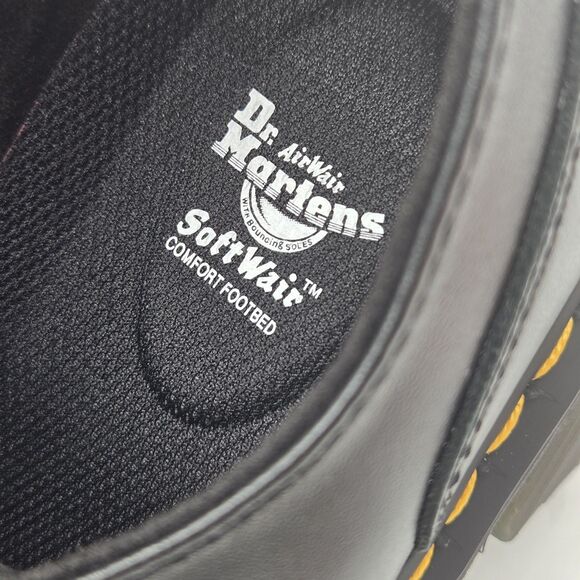 Dr Martens Women's Audrick 3-Eye Platform Shoes Black Women's Size 9 NWT Chunky - Picture 7 of 12